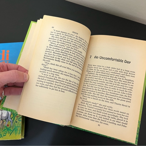 Vintage 1970’s Heidi | Heidi Grows Up - Classic Children’s Books - Picture 3 of 13